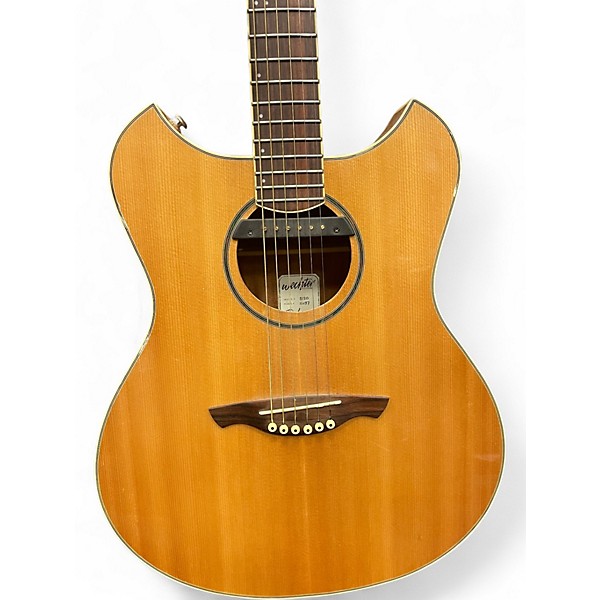 Used Wechter Guitars 3120 Natural Acoustic Electric Guitar