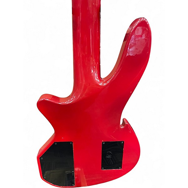 Used Mars dc 3 hollowpoint red Electric Bass Guitar