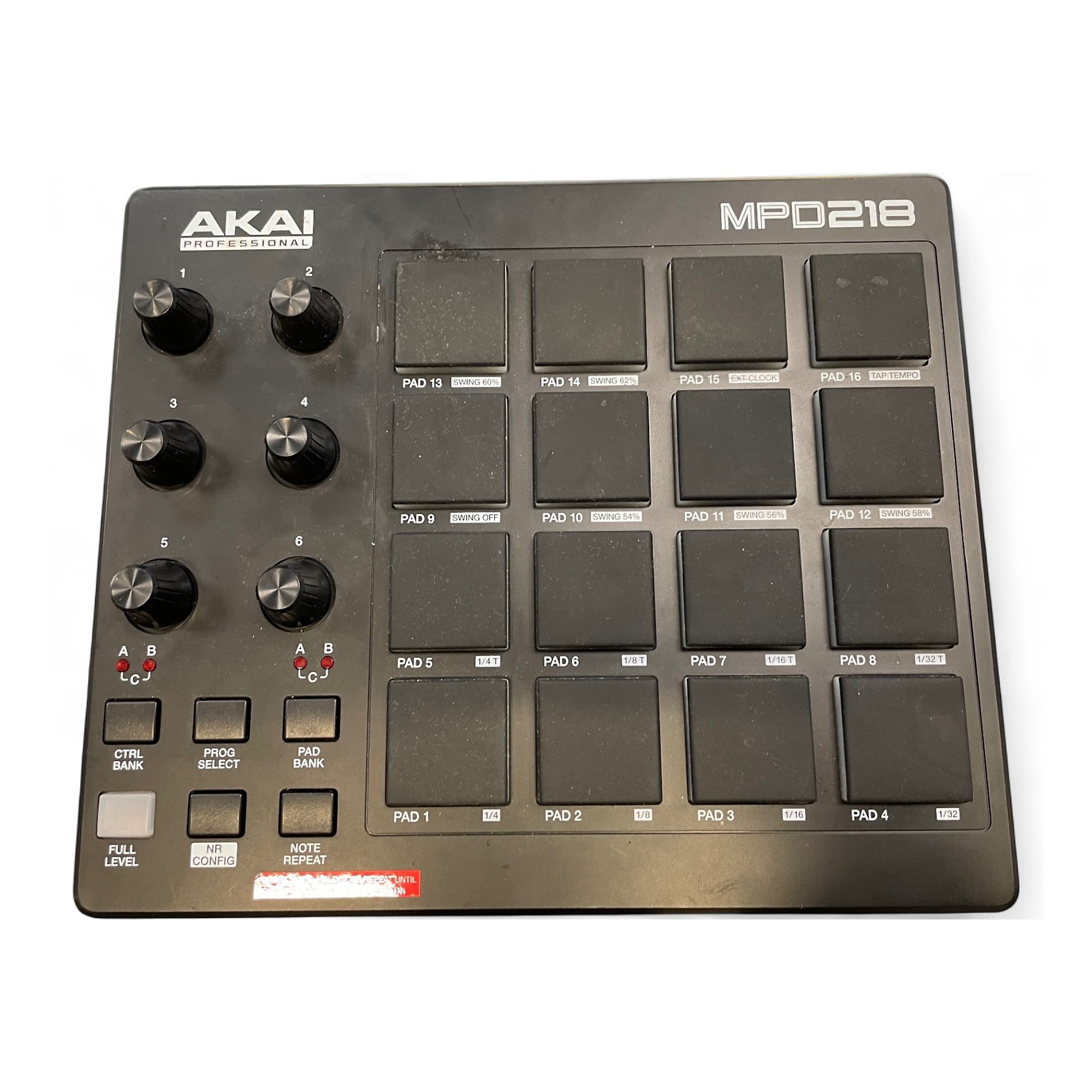 Used Akai Professional MPD218 MIDI Controller | Guitar Center
