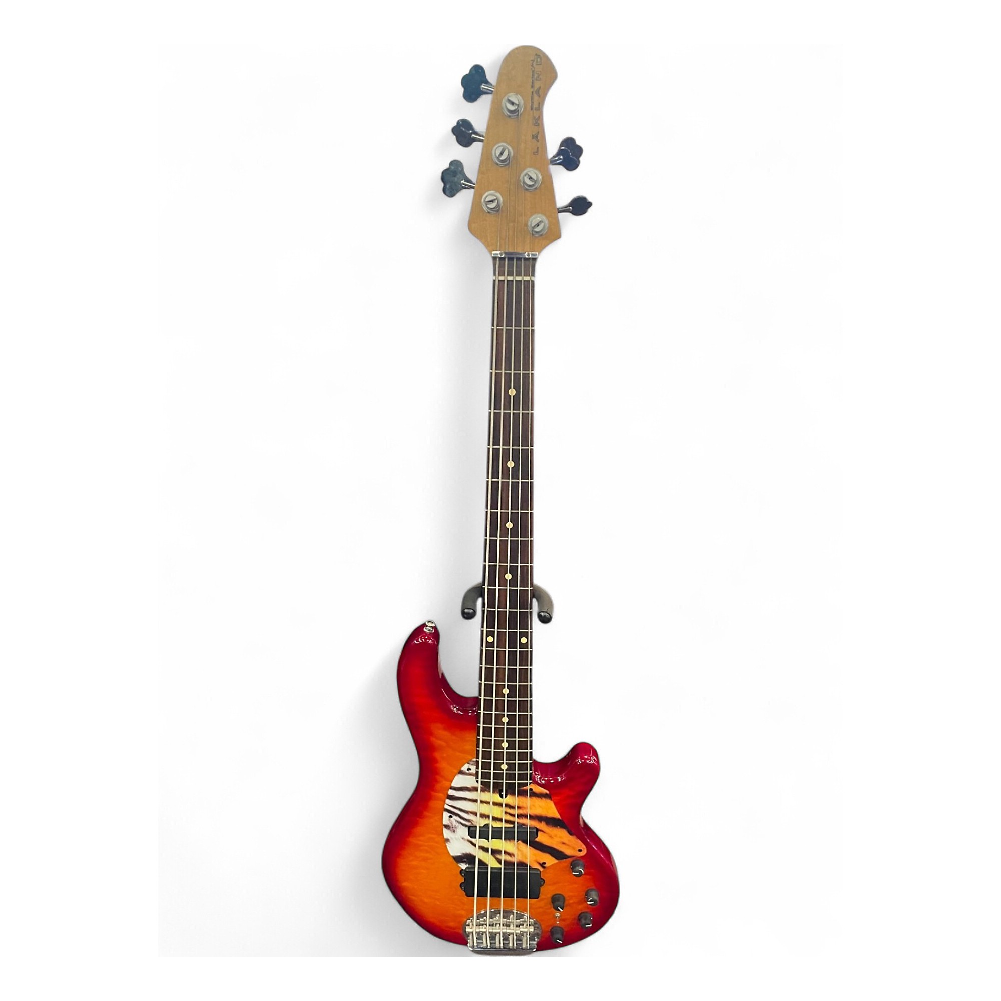 ベース Lakland Skyline Japan Series 5-String Used Lakland 55-02 Skyline Series 5 String Sunburst Electric