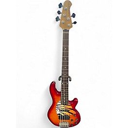 Used Lakland 55-02 Skyline Series 5 String Sunburst Electric Bass Guitar