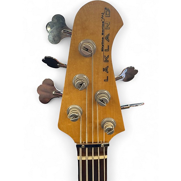 Used Lakland 55-02 Skyline Series 5 String Sunburst Electric