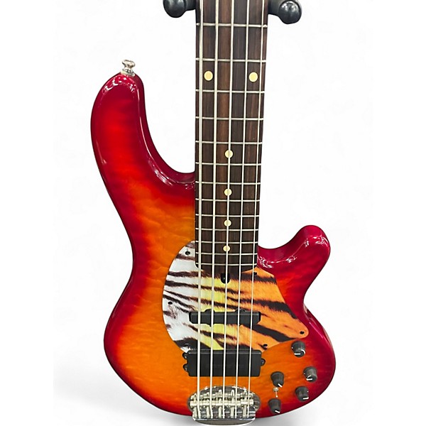 Used Lakland 55-02 Skyline Series 5 String Sunburst Electric