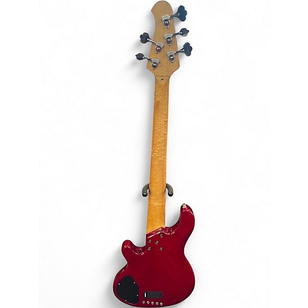 ベース Lakland Skyline Japan Series 5-String Lakland Skyline 55-02 5-String Bass Black Maple Fretboard