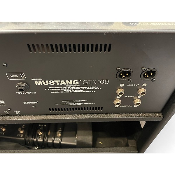 Used Fender Mustang GTX100 Guitar Combo Amp
