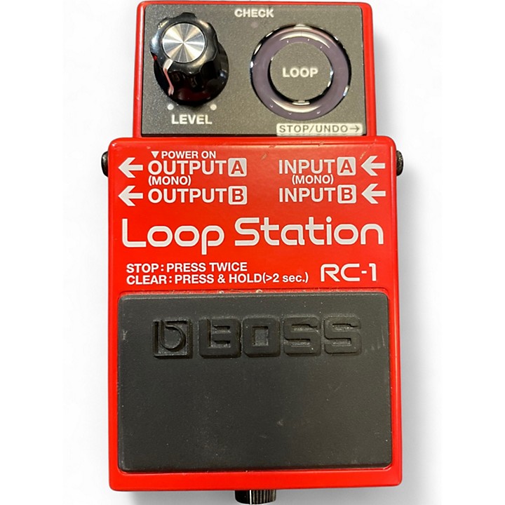 Used BOSS RC1 Loop Station Pedal | Guitar Center