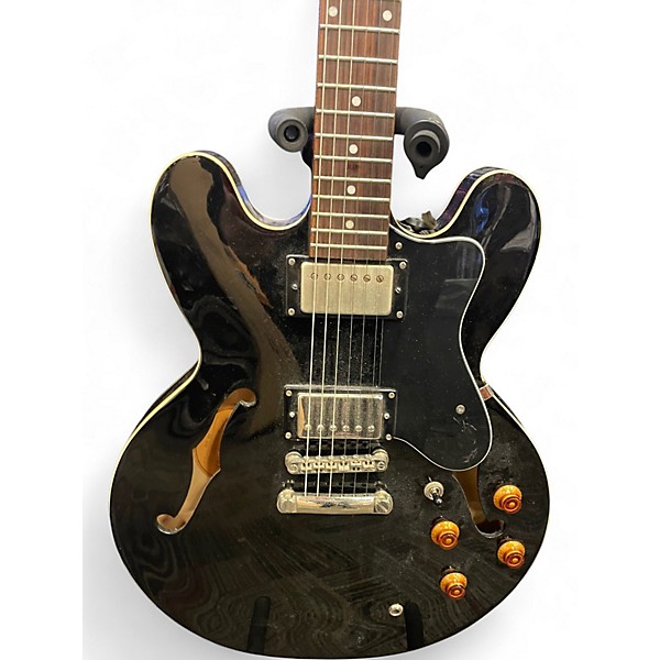 Used Epiphone Dot Black Hollow Body Electric Guitar