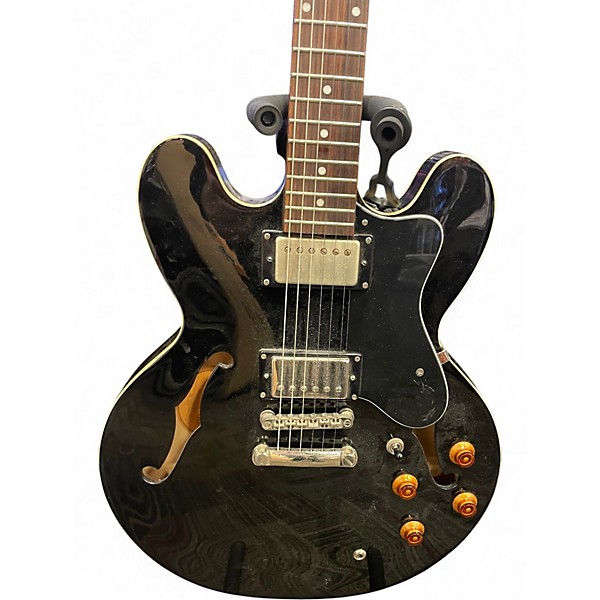 Used Epiphone Dot Black Hollow Body Electric Guitar