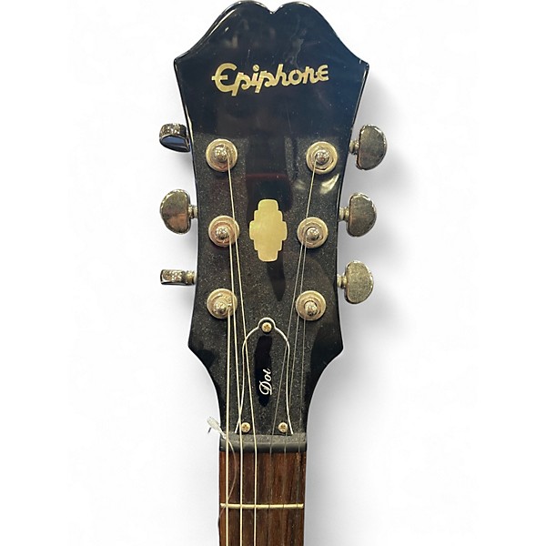 Used Epiphone Dot Black Hollow Body Electric Guitar
