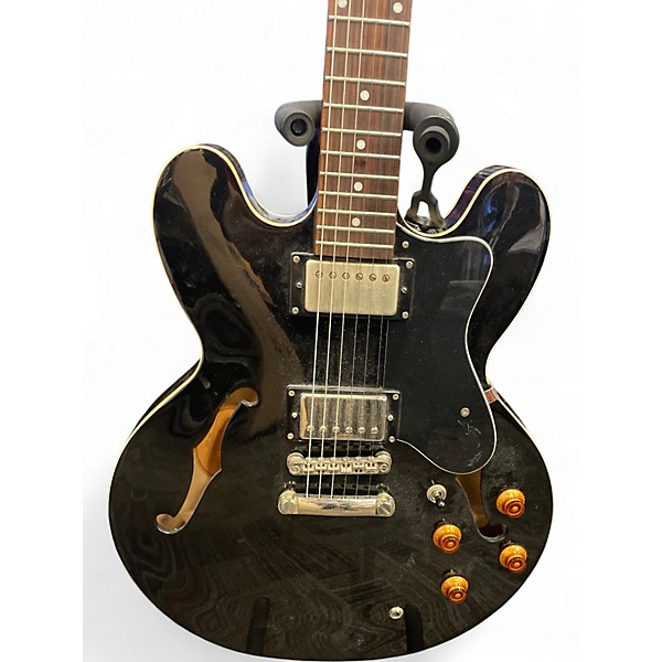 Used Epiphone Dot Black Hollow Body Electric Guitar