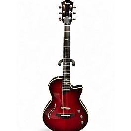 Used Taylor 5TZ PRO TRANS RED Acoustic Electric Guitar