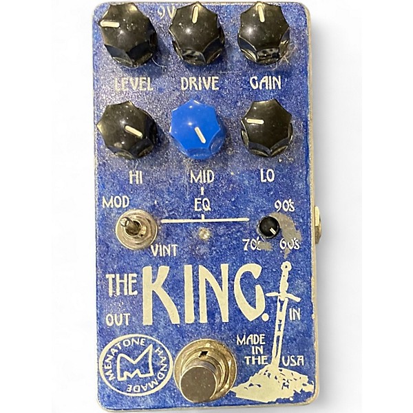希少初期 Menatone King of the Britains Used Menatone The King (Of the Britains) Effect Pedal