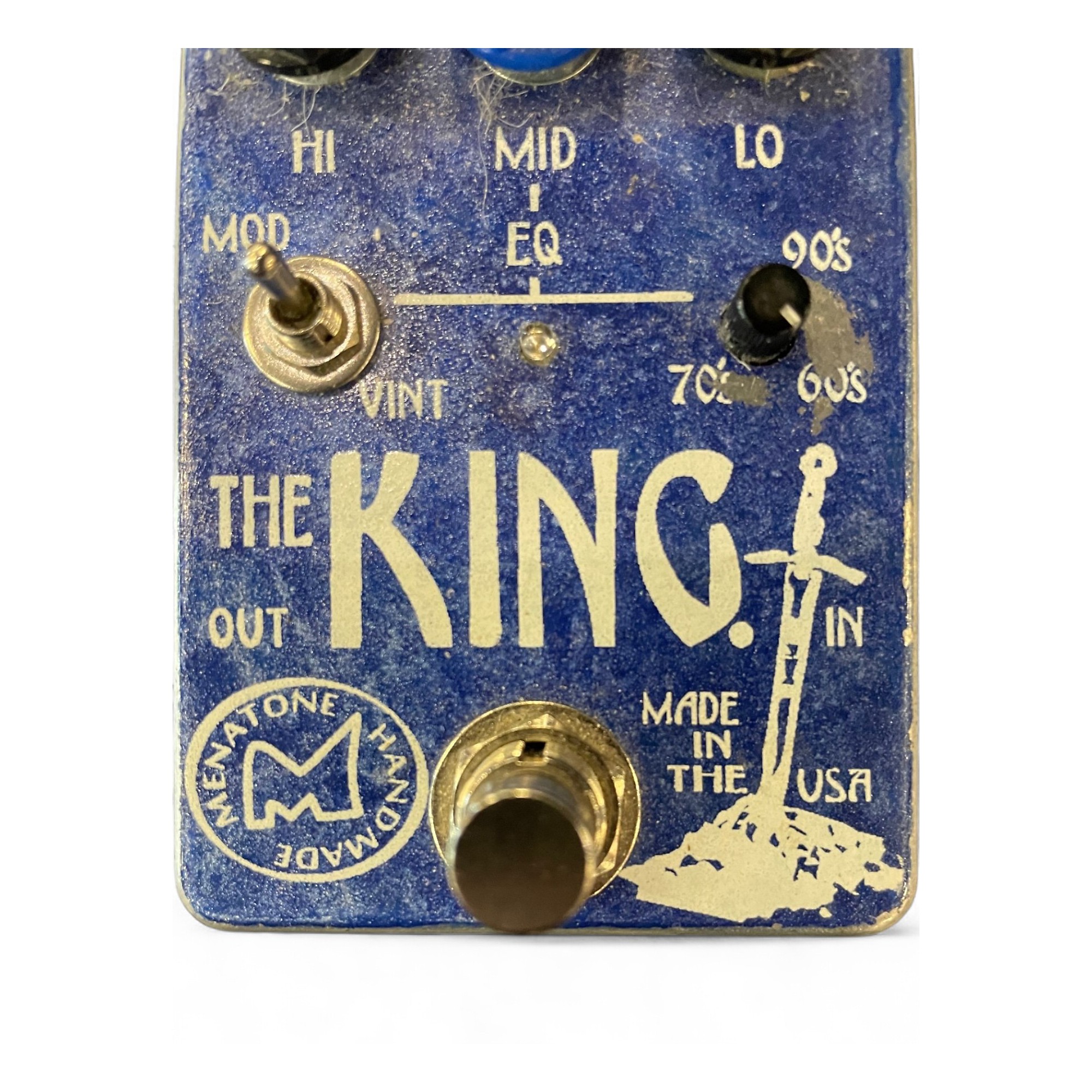 Menatone King of the Britains 7ノブ Used Menatone The King (Of the Britains) Effect Pedal