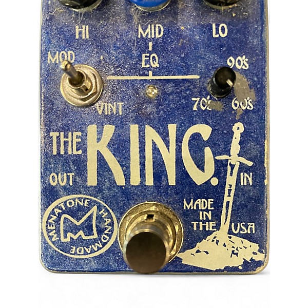 Used Menatone The King (Of the Britains) Effect Pedal