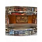 Used 1990s Pearl 14X3.5 One-Piece Shell Free Floating System Liquid Amber Drum thumbnail