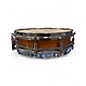 Used 1990s Pearl 14X3.5 One-Piece Shell Free Floating System Liquid Amber Drum