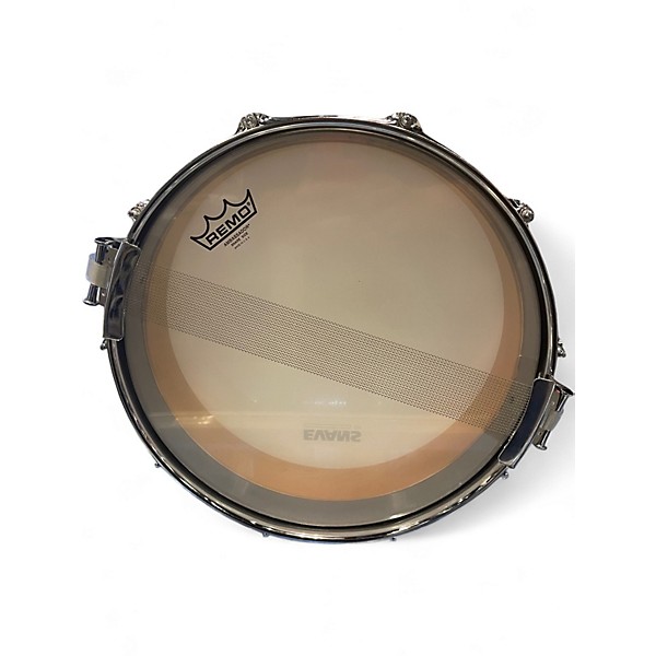 Used 1990s Pearl 14X3.5 One-Piece Shell Free Floating System Liquid Amber Drum