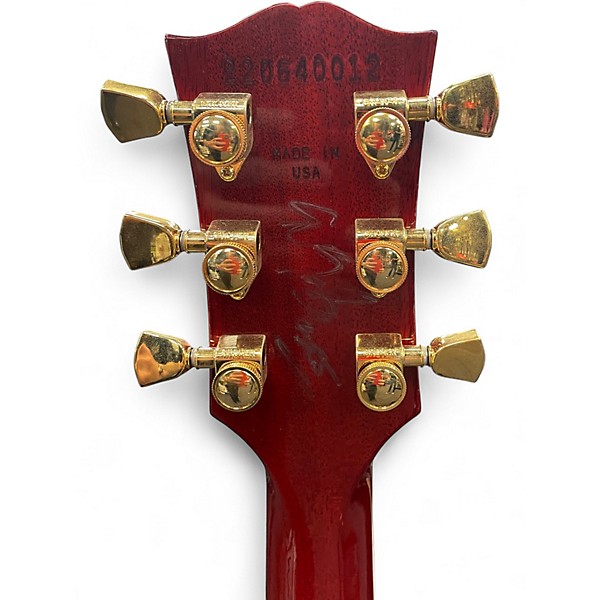 Used Gibson Les Paul Supreme Red Solid Body Electric Guitar