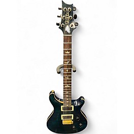 Used PRS Custom 24 10 Top Emerald Green Solid Body Electric Guitar