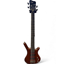 Used 2008 Warwick CORVETTE STANDARD 5 STRING Natural Electric Bass Guitar