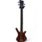 Used 2008 Warwick CORVETTE STANDARD 5 STRING Natural Electric Bass Guitar thumbnail