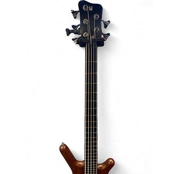 Used 2008 Warwick CORVETTE STANDARD 5 STRING Natural Electric Bass Guitar