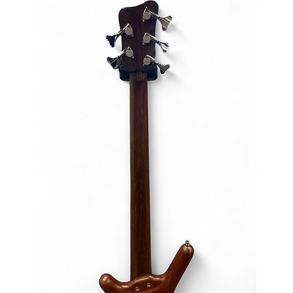 Used 2008 Warwick CORVETTE STANDARD 5 STRING Natural Electric Bass Guitar