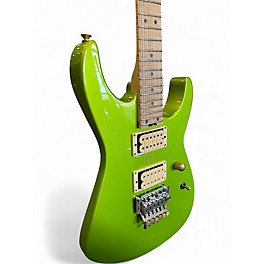 Used 2020s Charvel DINKY HH CUSTOM LIME GREEN Solid Body Electric Guitar
