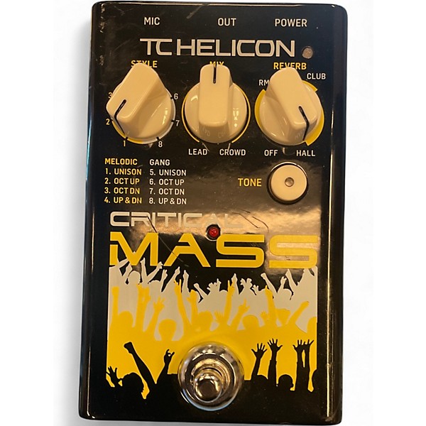 Used TC Helicon Critical Mass Vocal Processor