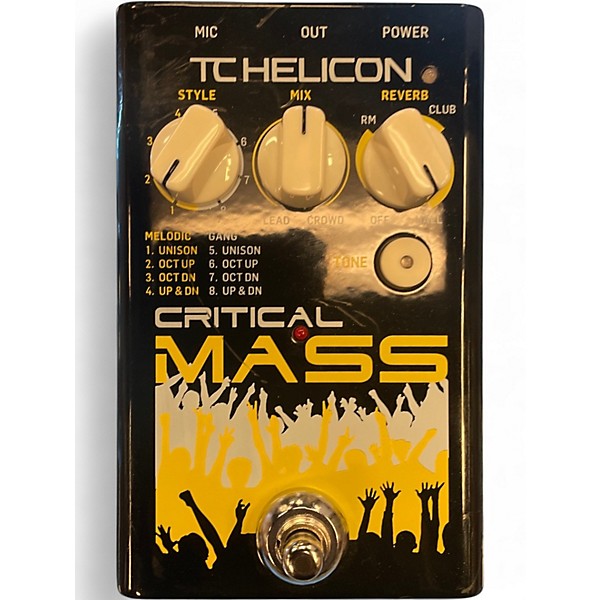Used TC Helicon Critical Mass Vocal Processor