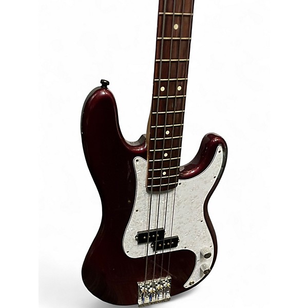 Used Fender 60th Anniversary Precision Bass Wine Red Electric Bass Guitar