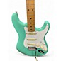 Used 2021 Fender Vintera 50s Stratocaster Surf Green Solid Body Electric Guitar thumbnail