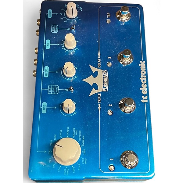Used TC Electronic Flashback Triple Delay Effect Pedal