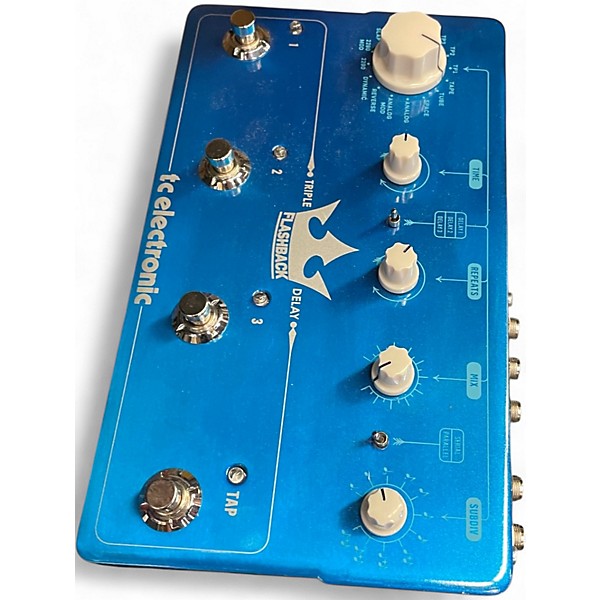 Used TC Electronic Flashback Triple Delay Effect Pedal