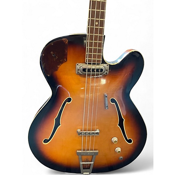Used 1960s Framus VINTAGE 5/149 STAR SUNBURST Electric Bass Guitar