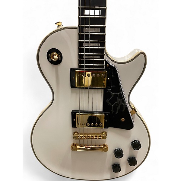 Used Epiphone Les Paul Customer Alpine White Solid Body Electric Guitar