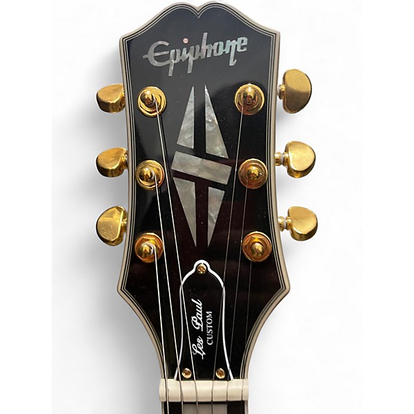 Used Epiphone Les Paul Customer Alpine White Solid Body Electric Guitar