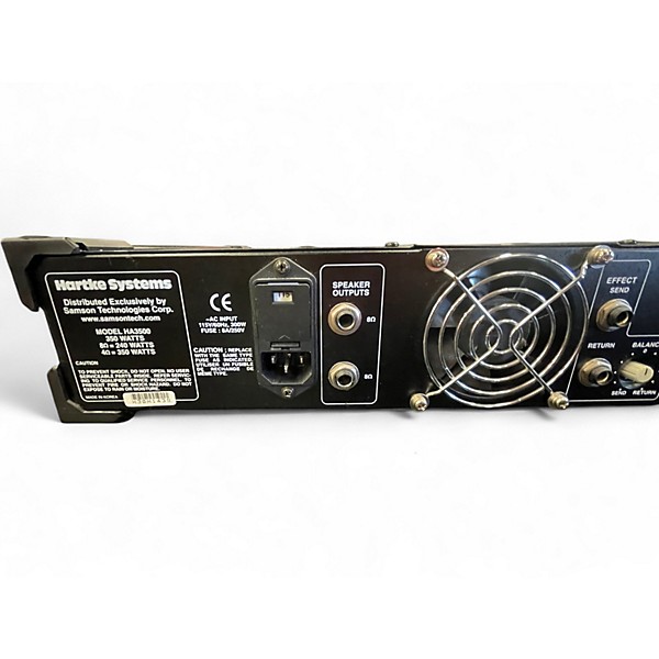 Used Hartke HA3500 250W Bass Amp Head