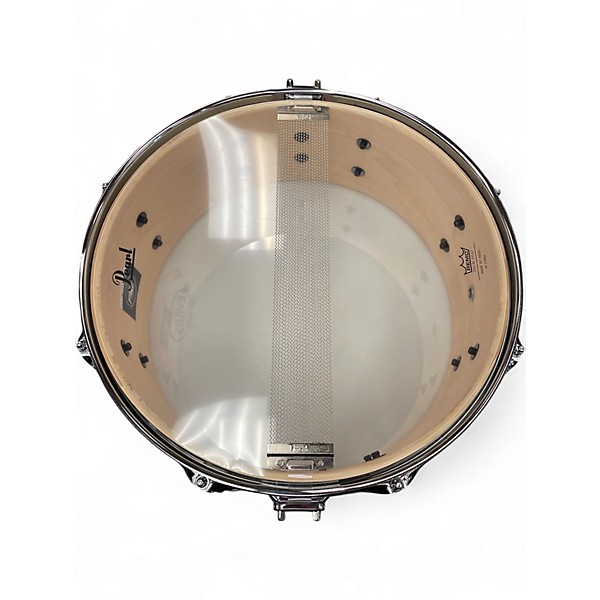 Used Pearl 14X5.5 14" SST Limited Edition Snare Strata Red Drum