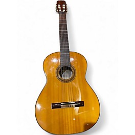 Used 1970s Takamine C128 Antique Natural Classical Acoustic Guitar