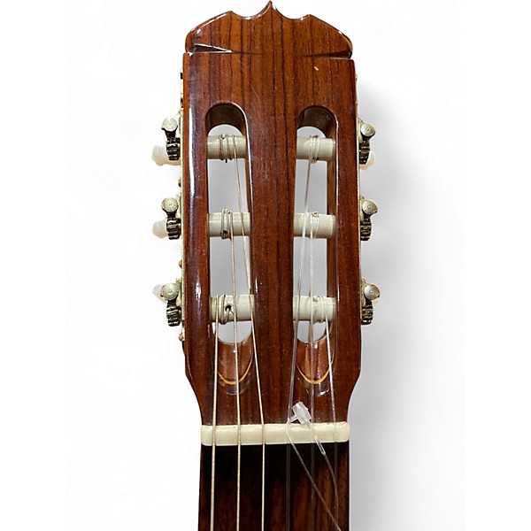Used 1970s Takamine C128 Antique Natural Classical Acoustic Guitar