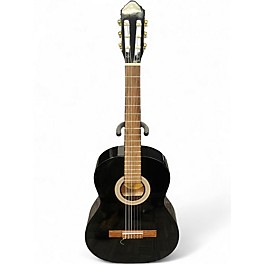 Used Lucero LC100 Black Classical Acoustic Guitar