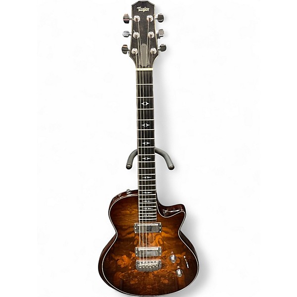 Used Taylor SOLIDBODY CUSTOM BURL TOP Solid Body Electric Guitar
