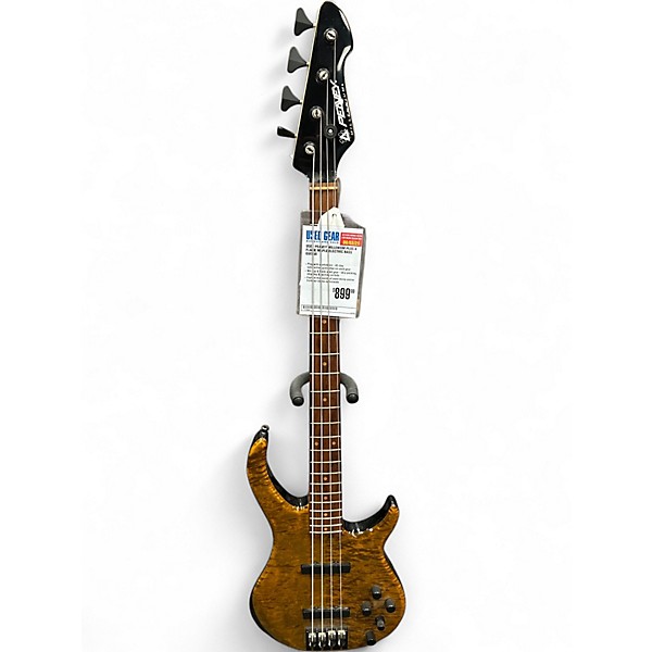 Used Peavey MILLENIUM PLUS 4 Flame Maple Electric Bass Guitar