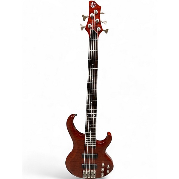 Used Ibanez BTB1000 TRANSPARENT BROWN Electric Bass Guitar