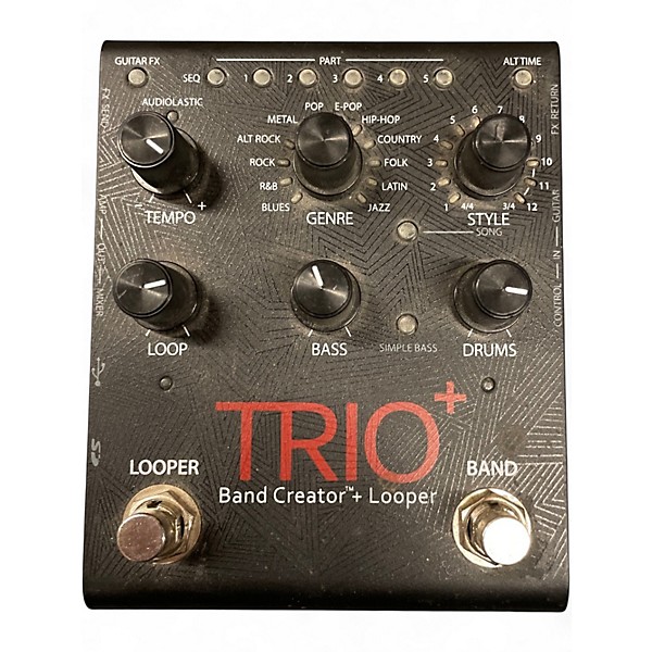 TRIO+ バンドクリエイター ルーパー Amazon.com: Digitech Trio+ Band Creator + Looper w/ Patch