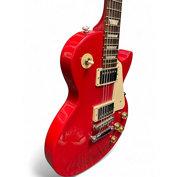 Used 2016 Gibson Les Paul Studio T Radiant Red Solid Body Electric Guitar
