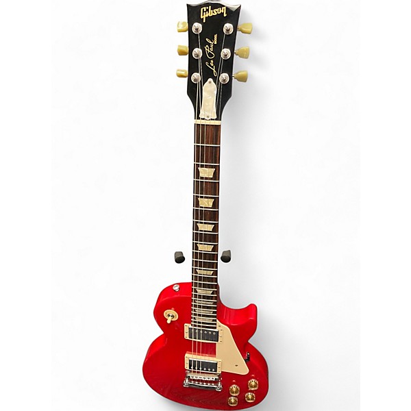 Used 2016 Gibson Les Paul Studio T Radiant Red Solid Body Electric Guitar