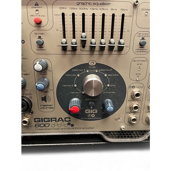 Used Soundcraft Gigrac 600 Powered Mixer