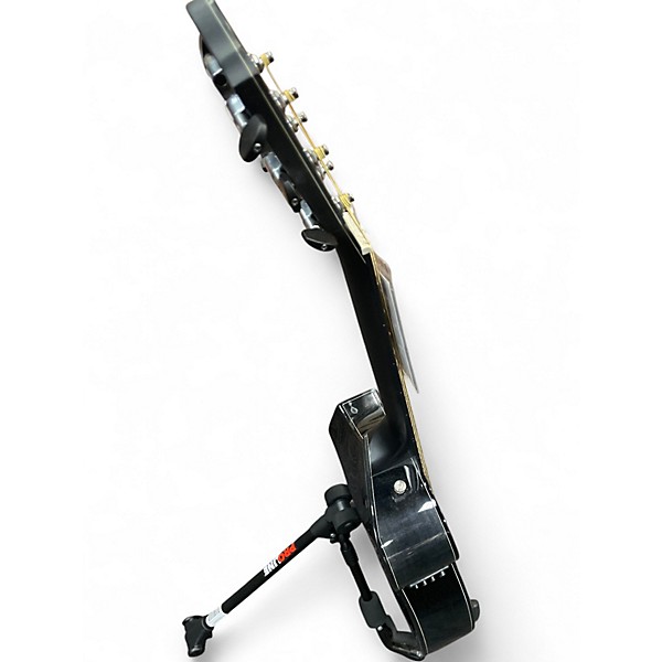 Used Ibanez AEWC400 Trans Black Acoustic Electric Guitar